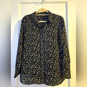 BUY NOW ONLY Banana Republic polka dot blouse